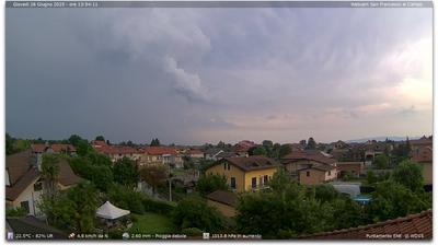 immagine della webcam nei dintorni di Torino Bric della Croce: webcam Torino Caselle
