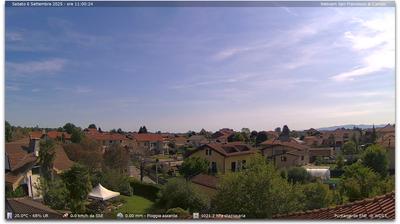 immagine della webcam nei dintorni di San Francesco al Campo: webcam Torino Caselle