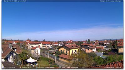 immagine della webcam nei dintorni di Torino Bric della Croce: webcam Torino Caselle