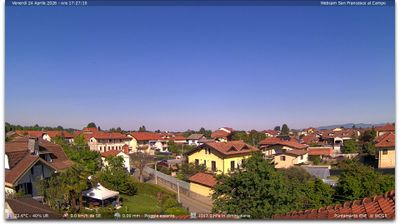 immagine della webcam nei dintorni di Torino Basilica Superga: webcam Torino Caselle