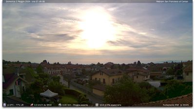 immagine della webcam nei dintorni di San Raffaele Cimena: webcam Torino Caselle