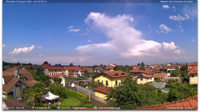 immagine della webcam nei dintorni di Torino Bric della Croce: webcam Torino Caselle