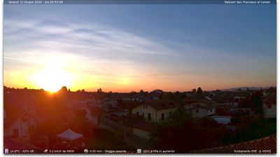 immagine della webcam nei dintorni di Rivoli: webcam Torino Caselle
