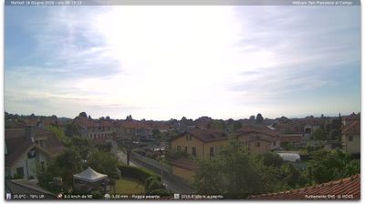 immagine della webcam nei dintorni di San Francesco al Campo: webcam Torino Caselle