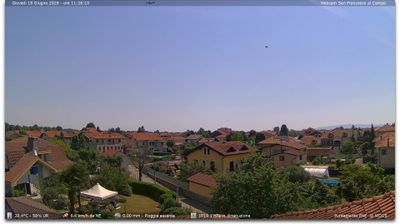 immagine della webcam nei dintorni di Rivalba: webcam Torino Caselle