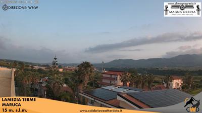 immagine della webcam nei dintorni di Soveria Mannelli: webcam Sant'Eufemia Lamezia