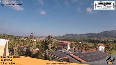 immagine della webcam nei dintorni di Lamezia Terme: webcam Sant'Eufemia Lamezia