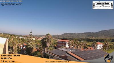 immagine della webcam nei dintorni di Soveria Mannelli: webcam Sant'Eufemia Lamezia