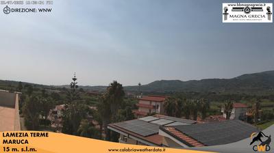 immagine della webcam nei dintorni di Gizzeria: webcam Sant'Eufemia Lamezia