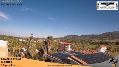 immagine della webcam nei dintorni di Soveria Mannelli: webcam Sant'Eufemia Lamezia