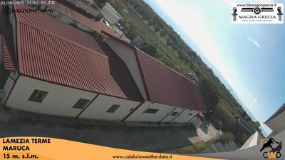 immagine della webcam nei dintorni di Soveria Mannelli: webcam Sant'Eufemia Lamezia