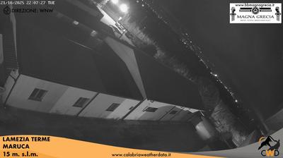 immagine della webcam nei dintorni di Campora San Giovanni: webcam Sant'Eufemia Lamezia