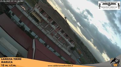 immagine della webcam nei dintorni di Gizzeria: webcam Sant'Eufemia Lamezia