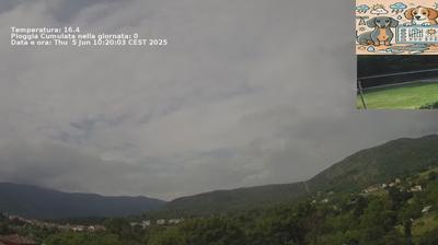 immagine della webcam nei dintorni di San Francesco al Campo: webcam Lanzo Torinese