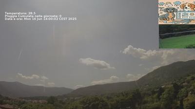 immagine della webcam nei dintorni di Mezzenile: webcam Lanzo Torinese