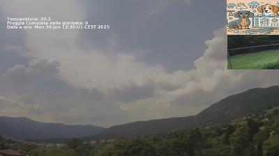 immagine della webcam nei dintorni di Villar Dora: webcam Lanzo Torinese