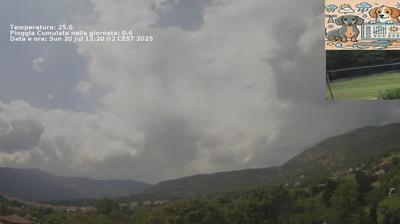 immagine della webcam nei dintorni di Caselle Torinese: webcam Lanzo Torinese