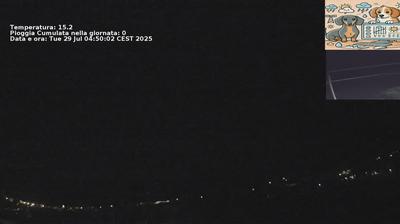 immagine della webcam nei dintorni di Torino Caselle: webcam Lanzo Torinese