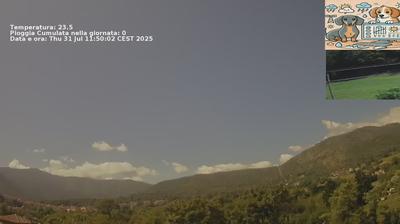 immagine della webcam nei dintorni di Germagnano: webcam Lanzo Torinese