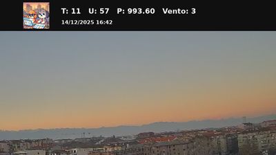 immagine della webcam nei dintorni di Torino Caselle: webcam Nichelino