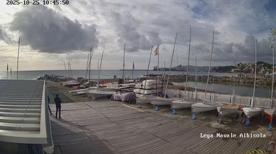 immagine della webcam nei dintorni di Voze: webcam Albisola Superiore
