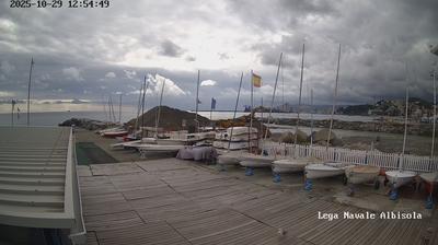 immagine della webcam nei dintorni di Pratozanino: webcam Albisola Superiore