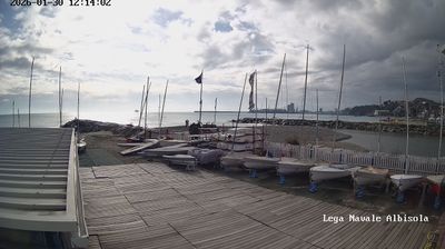 immagine della webcam nei dintorni di Bergeggi: webcam Albisola Superiore