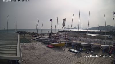 immagine della webcam nei dintorni di Bergeggi: webcam Albisola Superiore