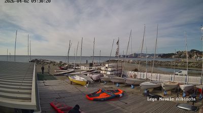 immagine della webcam nei dintorni di Celle Ligure: webcam Albisola Superiore