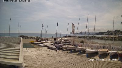 immagine della webcam nei dintorni di Valleggia: webcam Albisola Superiore