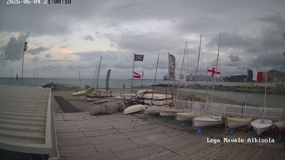 immagine della webcam nei dintorni di Cogoleto: webcam Albisola Superiore