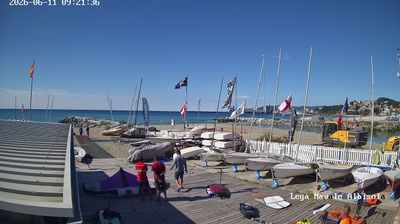 immagine della webcam nei dintorni di Celle Ligure: webcam Albisola Superiore