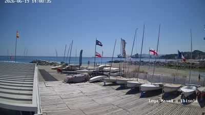 immagine della webcam nei dintorni di Pratozanino: webcam Albisola Superiore