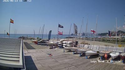 immagine della webcam nei dintorni di Palo: webcam Albisola Superiore