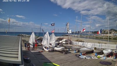 immagine della webcam nei dintorni di Celle Ligure: webcam Albisola Superiore