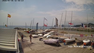 immagine della webcam nei dintorni di Bergeggi: webcam Albisola Superiore