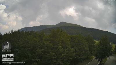 immagine della webcam nei dintorni di Cerreto Laghi: webcam Capanne di Sillano