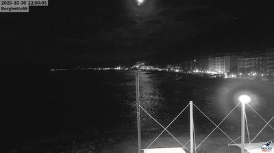 immagine della webcam nei dintorni di Borghetto Santo Spirito: webcam Giardini