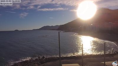 immagine della webcam nei dintorni di Borgio Verezzi: webcam Borghetto Santo Spirito