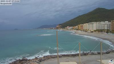 immagine della webcam nei dintorni di Bergeggi: webcam Borghetto Santo Spirito