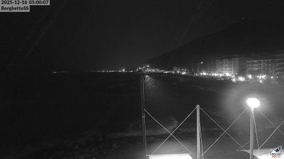 immagine della webcam nei dintorni di Bergeggi: webcam Borghetto Santo Spirito