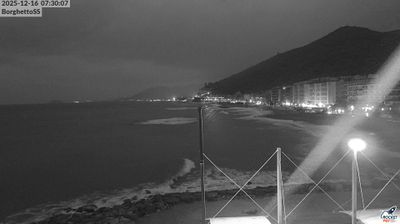 immagine della webcam nei dintorni di Pietra Ligure: webcam Borghetto Santo Spirito