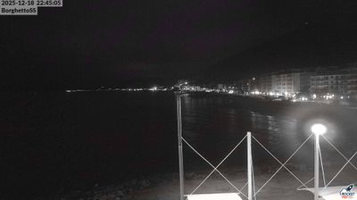 immagine della webcam nei dintorni di Finale Ligure: webcam Borghetto Santo Spirito
