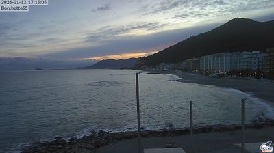 immagine della webcam nei dintorni di Capo Mele: webcam Giardini