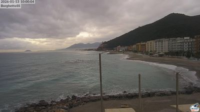 immagine della webcam nei dintorni di Finale Ligure: webcam Borghetto Santo Spirito