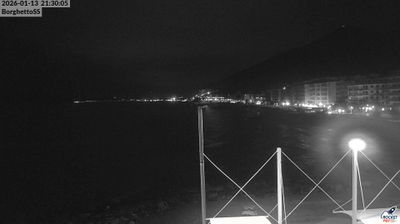 immagine della webcam nei dintorni di Finale Marina: webcam Borghetto Santo Spirito