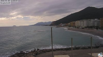 immagine della webcam nei dintorni di Bergeggi: webcam Borghetto Santo Spirito