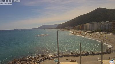 immagine della webcam nei dintorni di Nasino: webcam Giardini