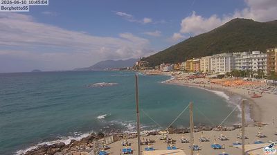 immagine della webcam nei dintorni di Finale Ligure: webcam Giardini