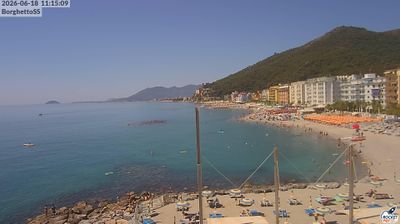 immagine della webcam nei dintorni di Borgio Verezzi: webcam Giardini